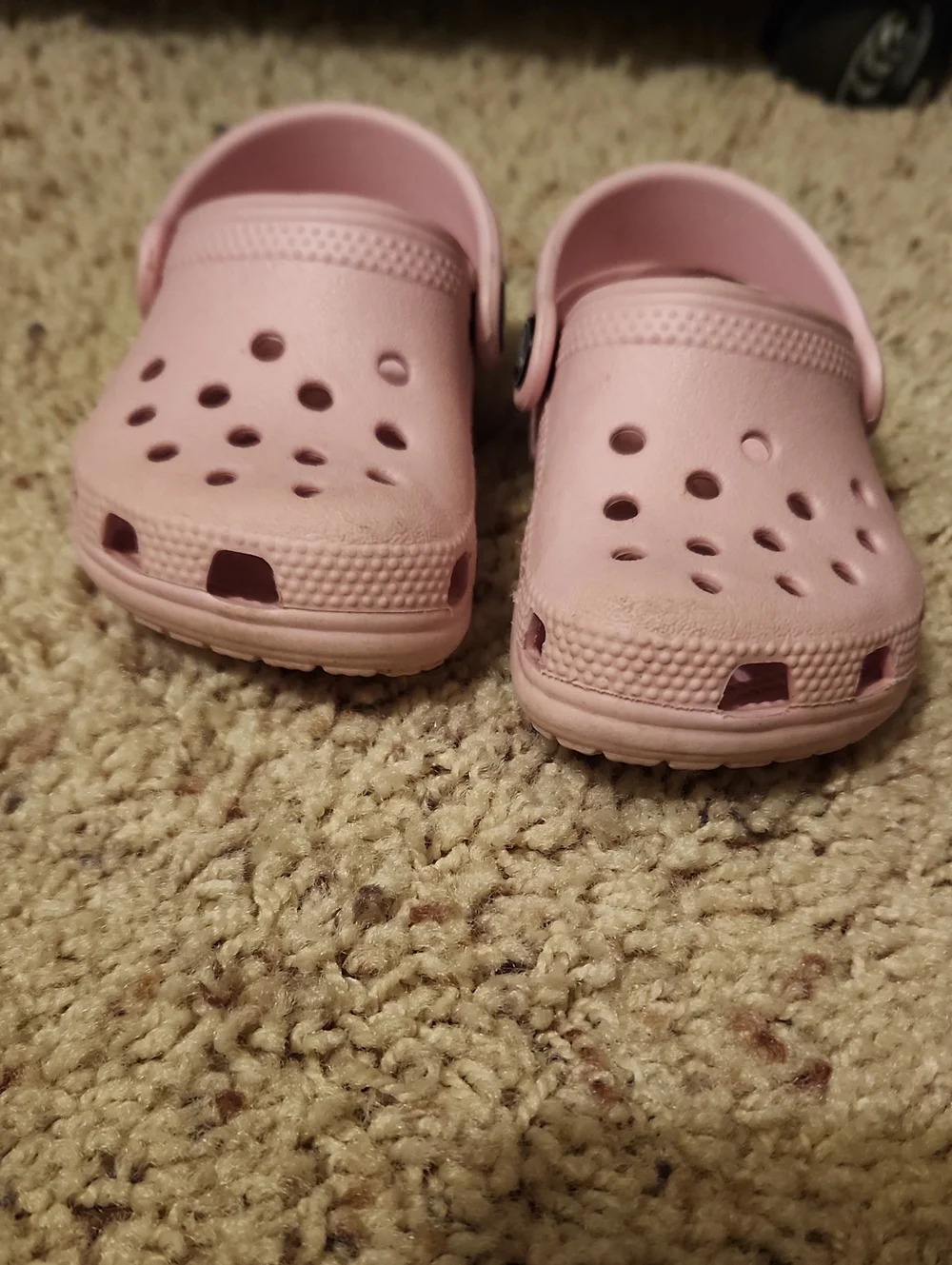 Pink Baby Crocs Size 2/3